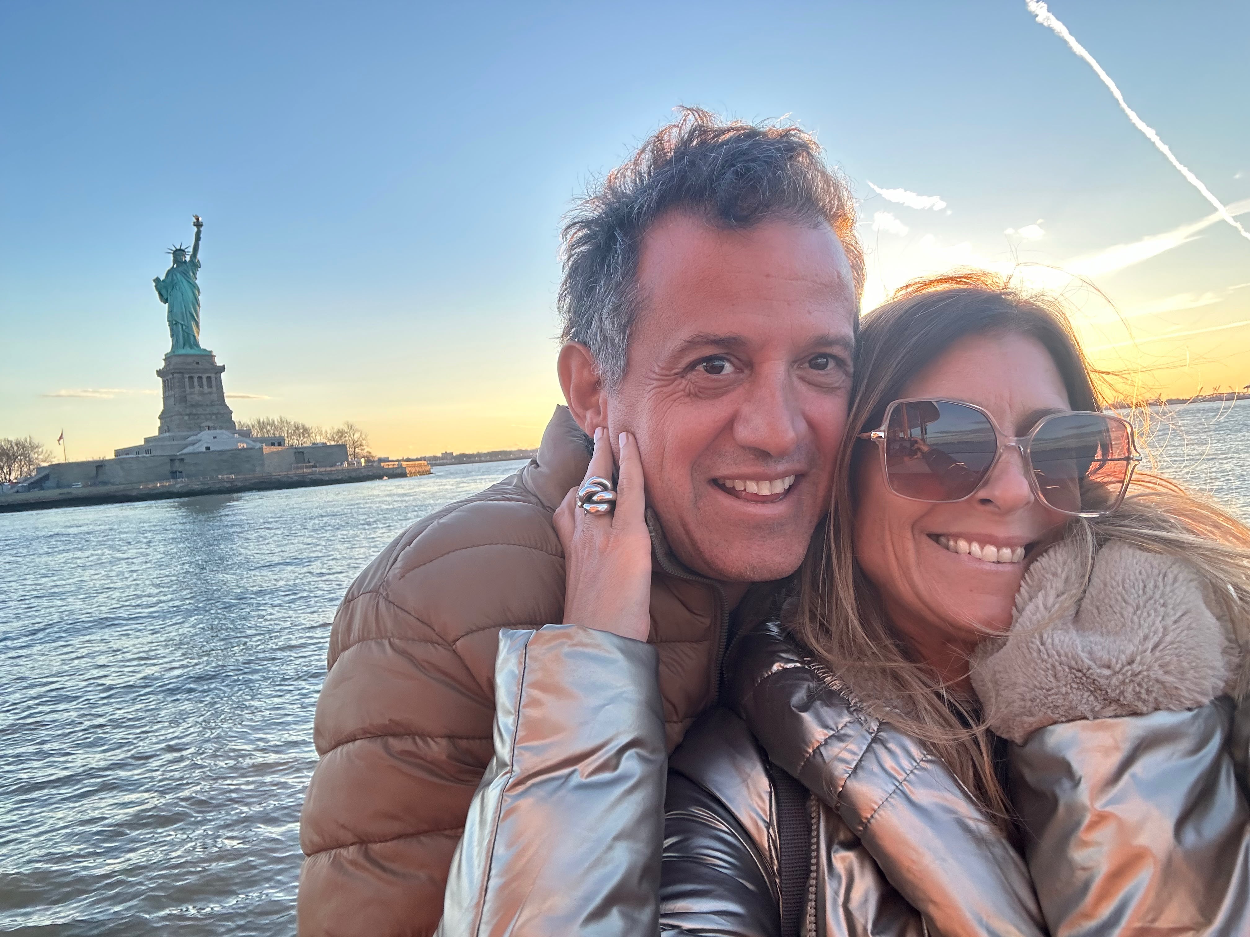 Jorgelina y Mariano en NYC